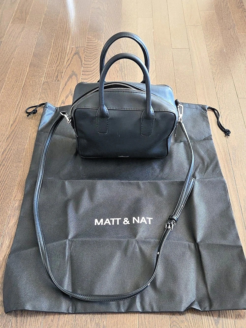 Matt & Nat Black Satchel